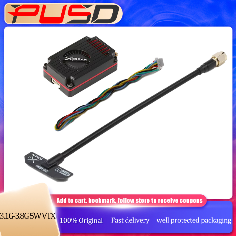 Drone Transmitter - Rushfpv Rush FPV XSPAN 3.1G-3.8G 5W