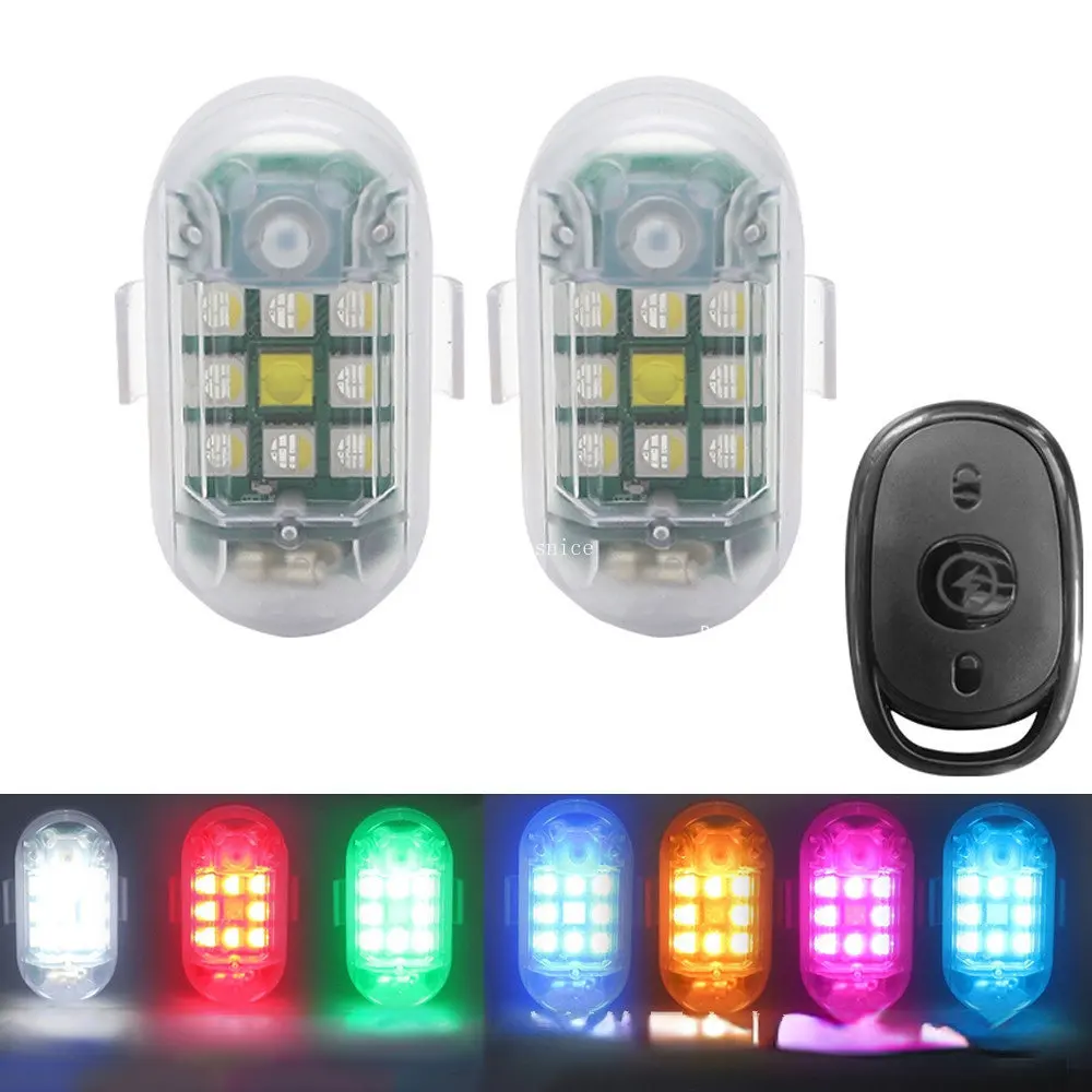Drone Led Light - 1/2 pz Wireless LED luce stroboscopica