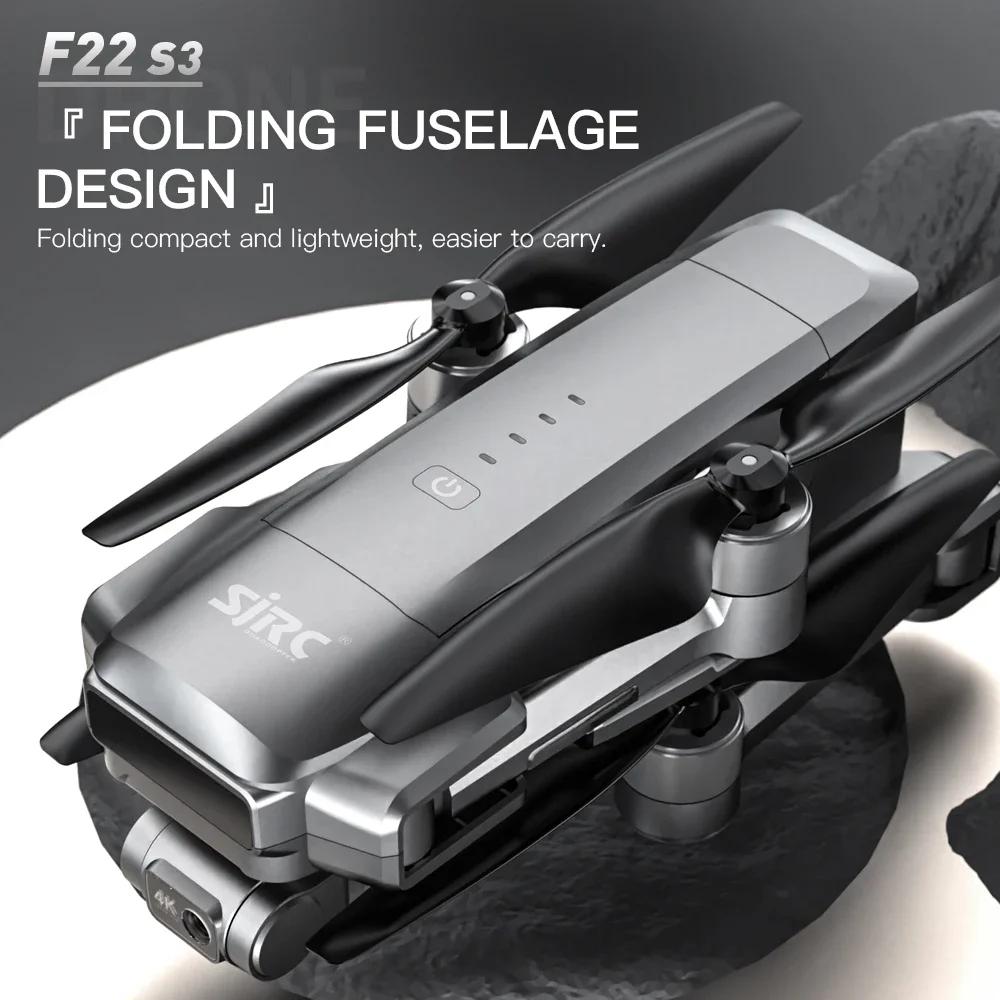 Drone Gps Mount - Quadricottero RC pieghevole SJRC F22 S3
