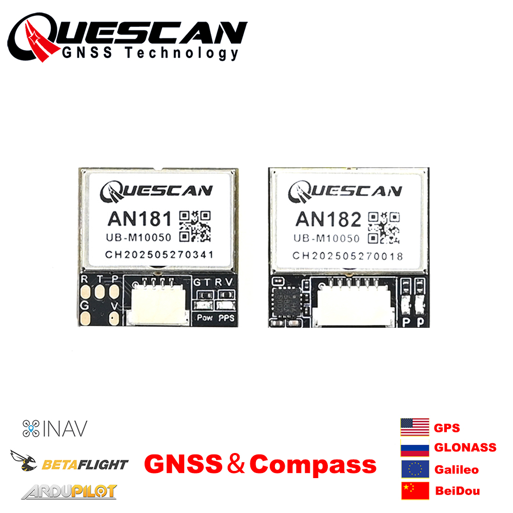 Drone Compass - QUESCAN 18mm M10 Modulo GPS GNSS