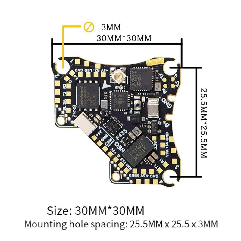 FBIL-F435 NEO 1S AIO Flight Co - Drone Flight Controller recensione e prezzo