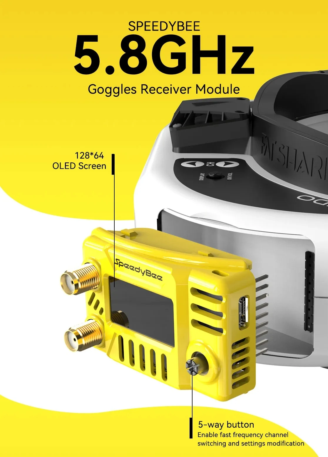 Modulo Occhiali FPV SpeedyBee  - Drone Compass recensione e prezzo