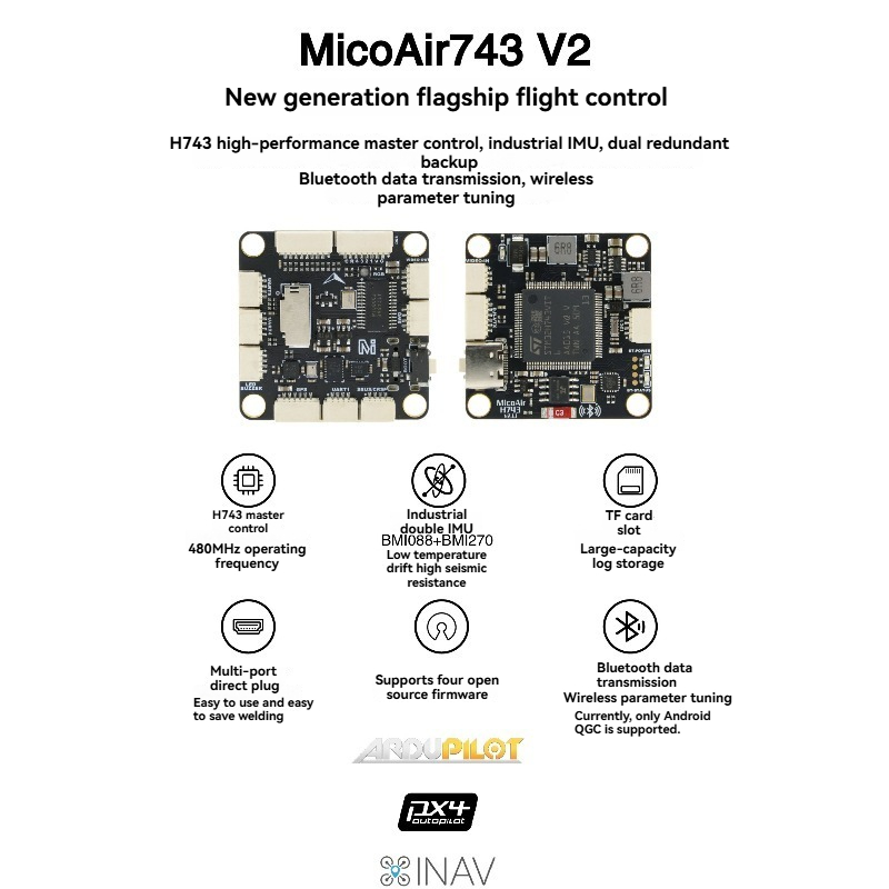 MicoAir743 V2 Controllore di v - Drone Flight Controller recensione e prezzo