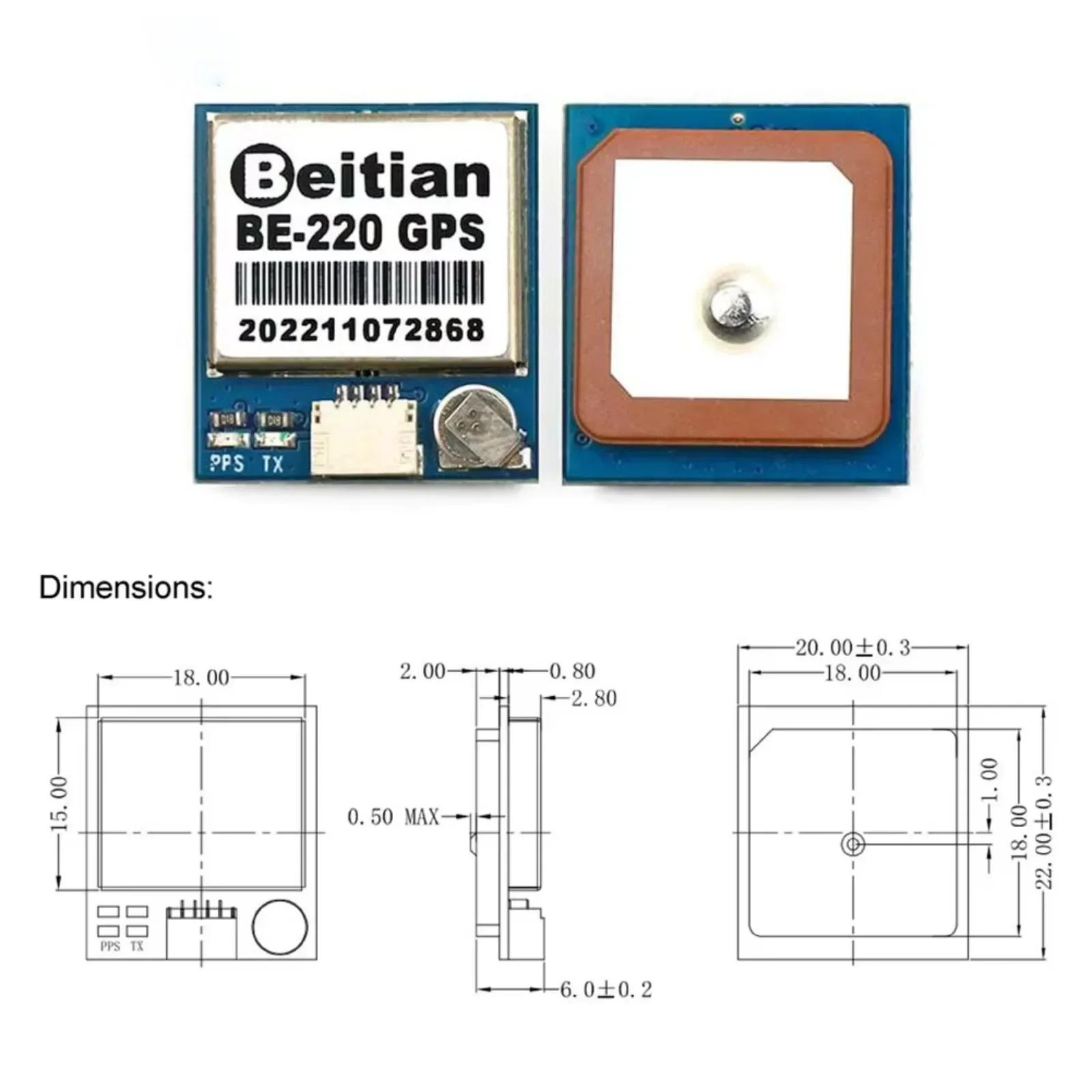 Ricevitore GNSS BE-220 M10050  - Drone Gps Module recensione e prezzo