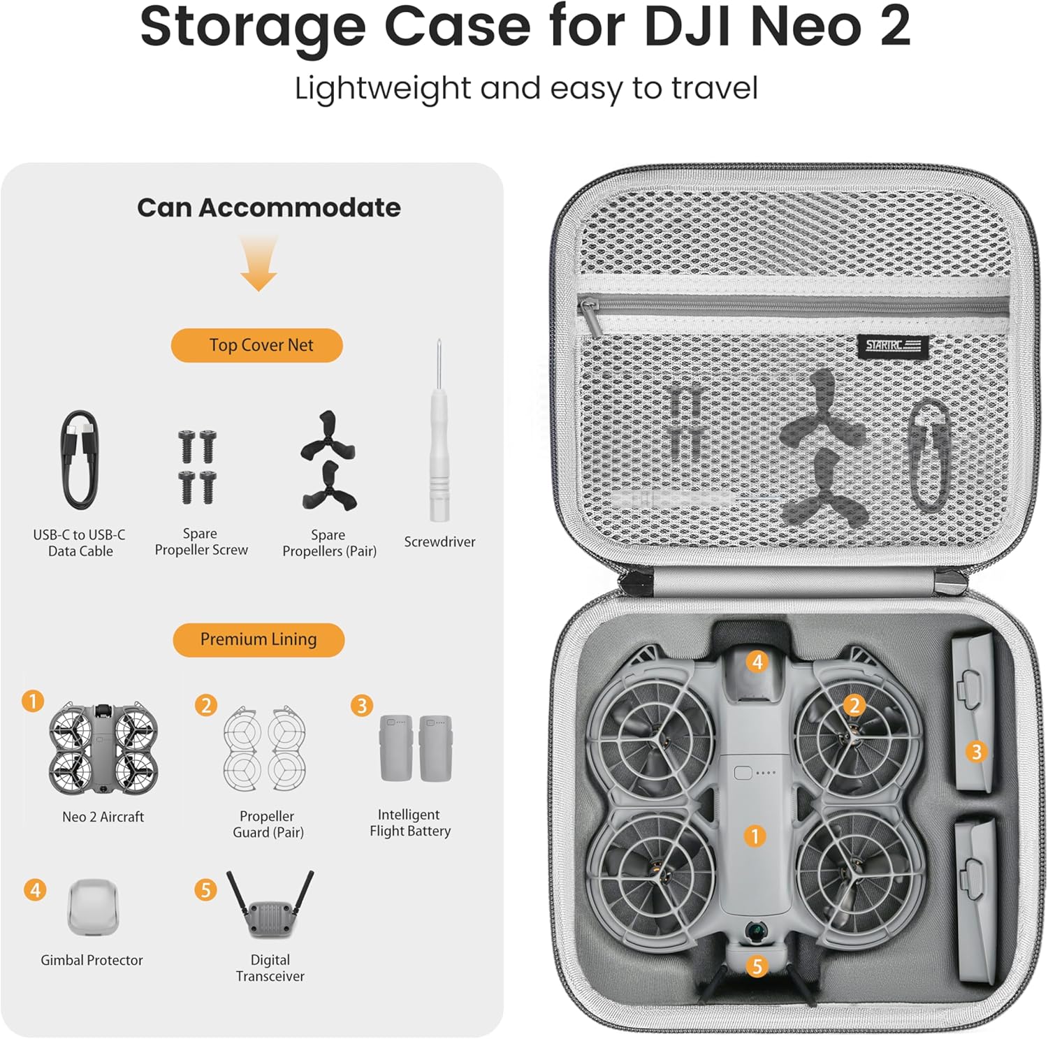 STARTRC Neo 2 Borsa a tracolla - Drone Battery recensione e prezzo