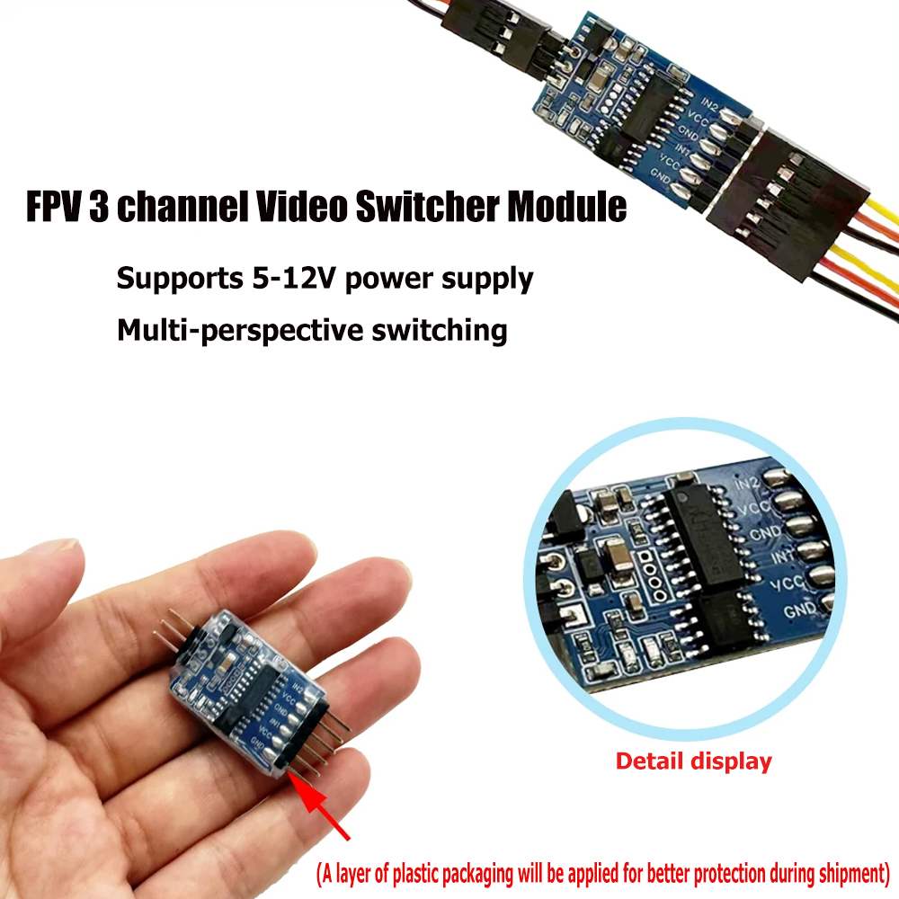 Modulo Switcher Video a 3 Cana - Drone Receiver recensione e prezzo