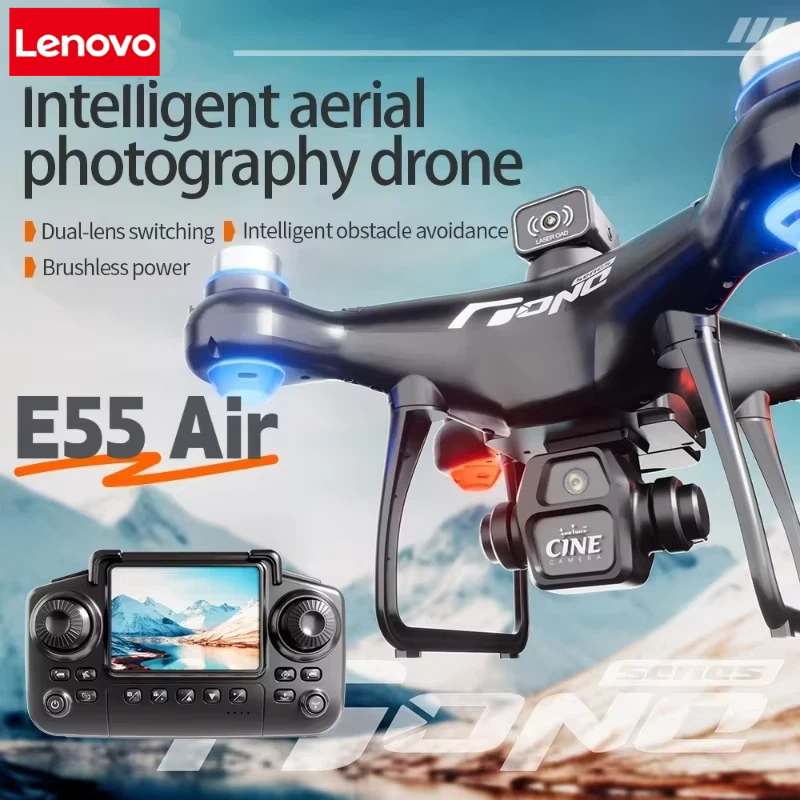 Lenovo E55 Drone Mini Dual Cam - Drone Gps Mount recensione e prezzo