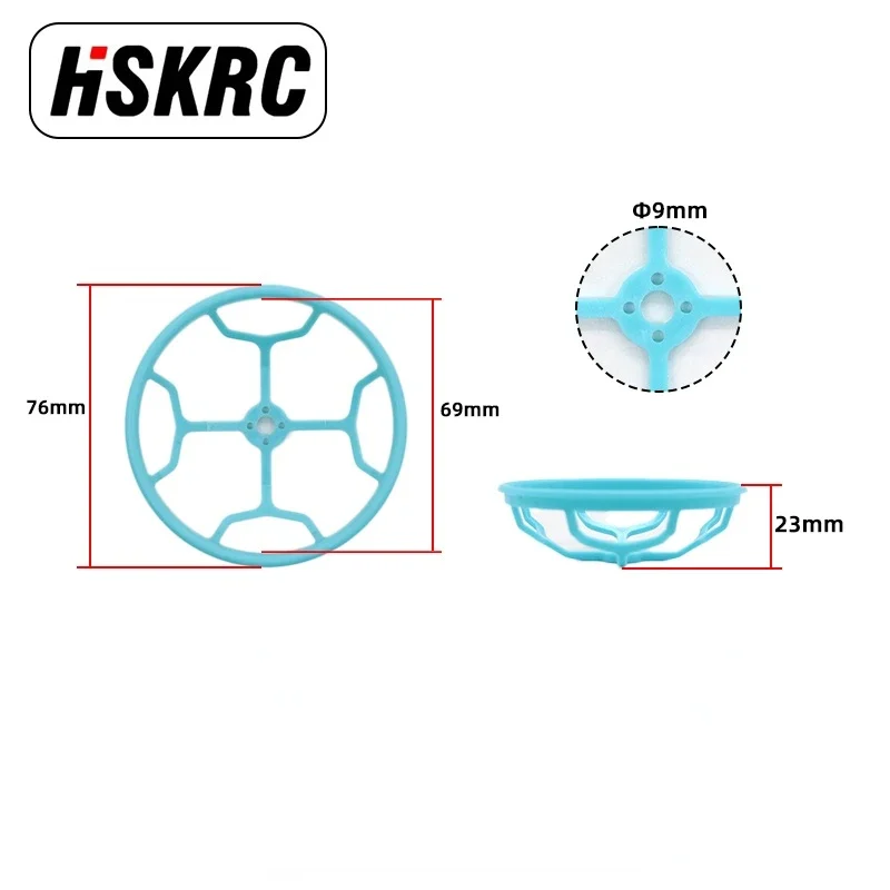 4PCS HSKRC PC ad alta tenacità - Drone Propeller Guard recensione e prezzo