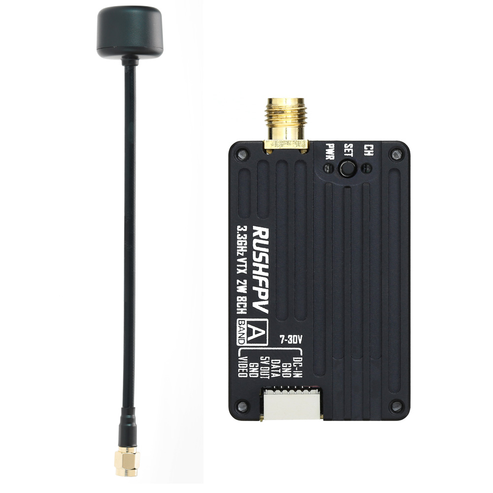 RUSHFPV 3.3G 2W VTX Trasmettit - Drone Transmitter recensione e prezzo