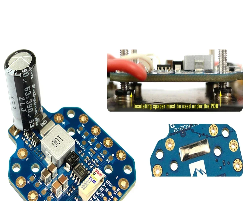 MATEK PDB-HEX 2-12S 5A 5V/9V/1 - Drone Power Distribution Board recensione e prezzo