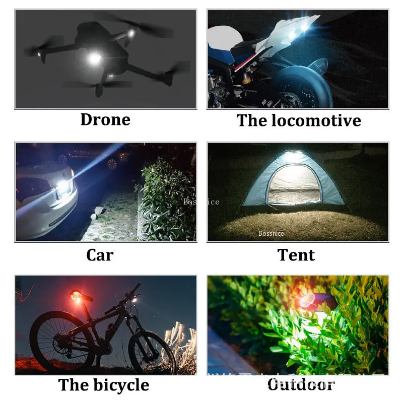 1/2 pz Wireless LED luce strob - Drone Led Light recensione e prezzo