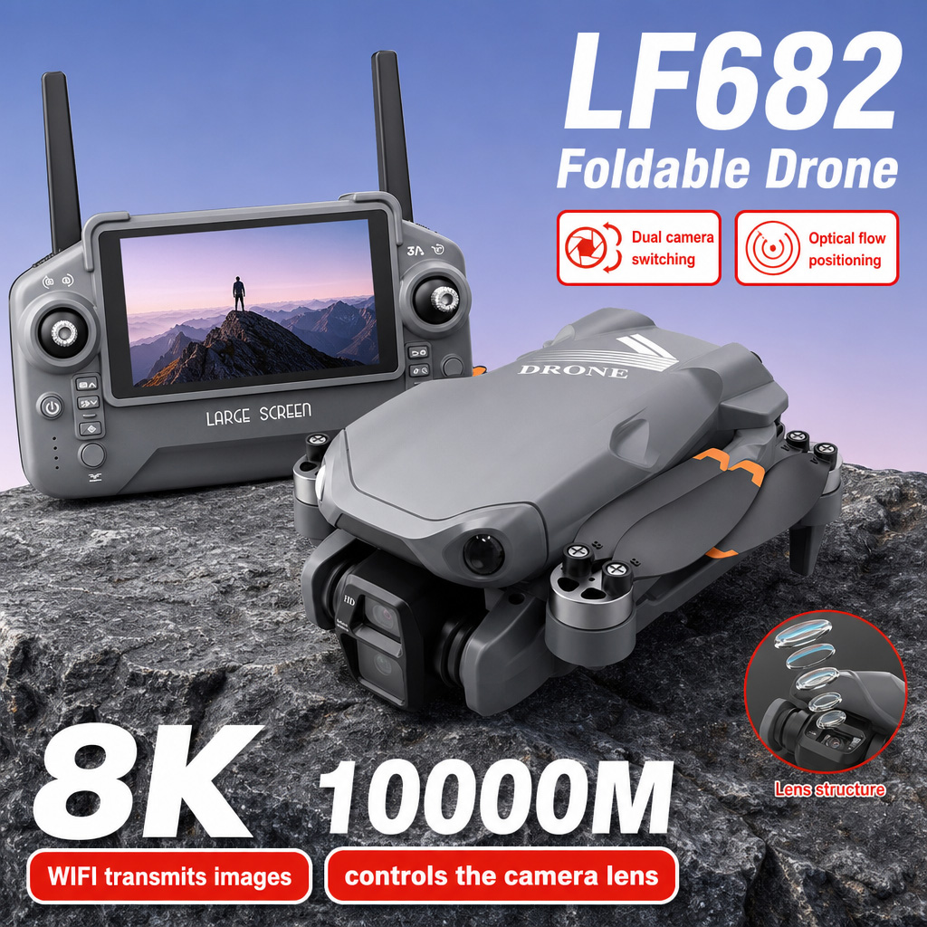 Drone Aereo LF682 con Doppia F - Drone Gps Module recensione e prezzo