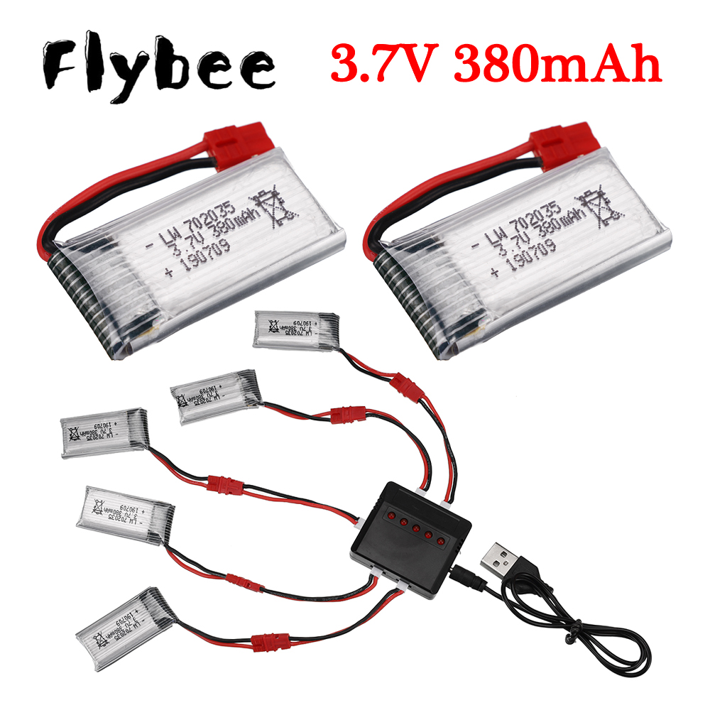 Batteria Lipo 3.7V 380mAh con  - Drone Charger recensione e prezzo