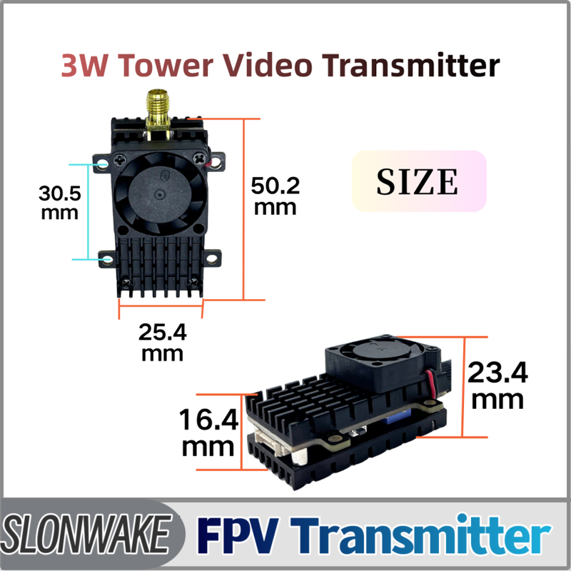 SLONWAKE 5.8G 3000mW Simulazio - Drone Frame recensione e prezzo